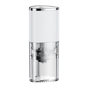 Moulin à café électrique entièrement automatique, petit et portable, en acier inoxydable, machine à café manuelle, outil domestique pour café et thé - Product Image 1
