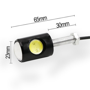 Luces direccionales para coche y motocicleta, luces diurnas, luces modificadas tipo ojo de águila, alta luminosidad, alta potencia, luces diurnas modificadas - Product Image 5