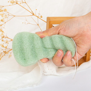 Gloway – éponge de bain pour le corps en <span class=keywords><strong>Konjac</strong></span>, 100% naturel, Rectangle à base de plantes, charbon de bois noir, 7 couleurs au choix, offre spéciale - Product Image 6