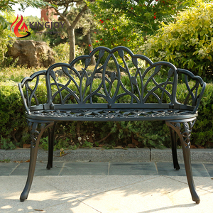 HOT <strong>SALE</strong> Cast Aluminum <strong>Garden</strong> <strong>Bench</strong> /French Metal Park <strong>Bench</strong> <strong>Garden</strong> Chair - Product Image 5