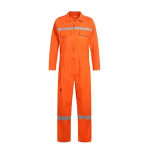 Promotional products good quality blue high visibility safety suit clothes work overall
