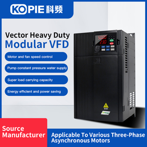 Biến tần công suất cao 90kw 500kw 11kw 3 pha VFD 18.5kw Giá cả 440 Biến tần đơn pha 5.5kw 380v. 480 Volt 200 mã lực - Product Image 2