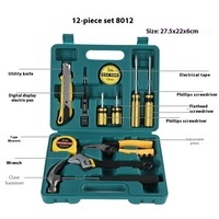 Kit Complet d'Outils à Main Multifonctionnels pour Réparation et Bricolage en Mallette Rigide
