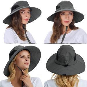 Wholesale Summer 2024 Waterproof Bucket <b>Hat</b> Beach <b>Hat</b> <b>Sun</b> Protective Fishing Boonie <b>Hat</b> for <b>Men</b> - Product Image 6
