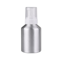 Botol sampo Aluminium kosong cetak kustom pengiriman cepat botol perawatan rambut 66*180mm 300ml 400ml 500ml botol busa Aluminium 250ml