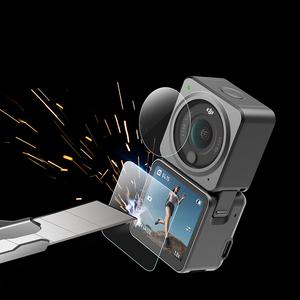 3 uds películas de protección Pantalla de lente películas de vidrio templado película a prueba de explosiones para DJI <span class=keywords><strong>Osmo</strong></span> <span class=keywords><strong>Action</strong></span> <span class=keywords><strong>1</strong></span> 2 3 accesorios de cámara - Product Image 2