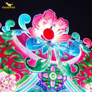 Farol Tradicional Chino de Zigong para Celebraciones de Diwali y Acción de Gracias, con LED, Funciona con Batería, para Interiores/Exteriores, para Exhibiciones - Product Image 6