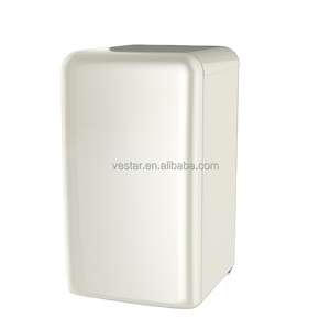 Nevera portátil sin escarcha de acero inoxidable de 240L, congelador combinado de doble puerta, nevera integrada para el hogar - Product Image 2