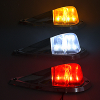 Neue 24V LED-LKW-Seitenmarkierungsleuchte mit Stroboskop-Blitz, Sicherheitswarnlampe, Seiten- und Heckleuchte für LKW, Pickup, Lastwagen und Anhänger