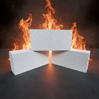 Brique réfractaire en mullite de qualité B2 à haute isolation thermique, coupée/moulée, Al2O3 41%-63%, réfractarité 1580-1770°C, pour four/fouilloire