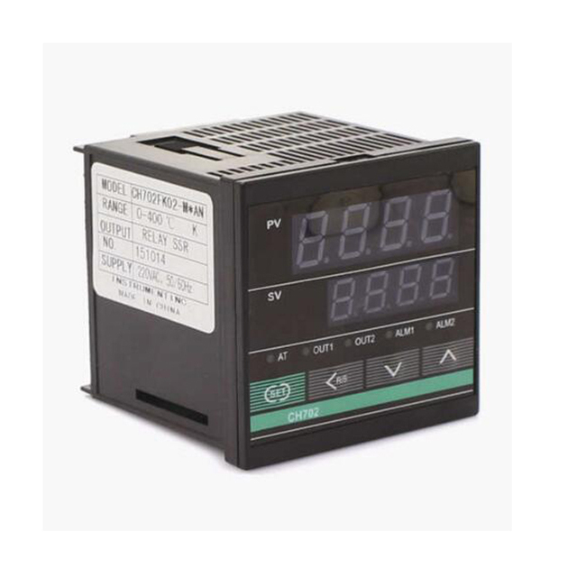 CH702 Dual Output SSR and Relay Two Relay Output PID Digital Intelligent Temperature Controller 72X72X75mm