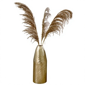 Vase de sol de luxe, best-seller, grand vase de sol, vase de mariage haut de gamme, vase en aluminium de haute qualité, vase moderne pour fleurs, fait main - Product Image 1