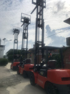 Montacargas Hidráulico Mini CPCD30 de 3 Toneladas, Fabricado en China con Materiales de Montacargas Usados, Motor Diésel JAC de 48kw de Potencia, Gran Venta - Product Image 5