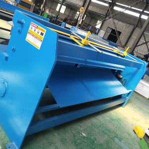 1.5mm çelik Q11-1.5 * 1300mm elektrikli plaka kesme makinesi sac kesici - Product Image 6