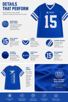 Tontons 2025 Football Jersey RnB Merch Chris Fan Club Apparel Breezy Tour Jersey 2025 Tour Shirt 100% Polyester Imprimé Motif