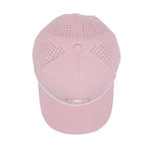Gorra de Béisbol de Alto Rendimiento, Resistente al Agua, con Corte Láser, Personalizada, de 5 Paneles, Ajustable, Estilo Femenino, Rosa y Morado - Product Image 6