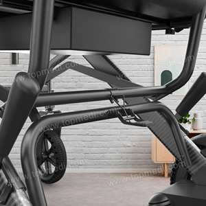 Silla de Ruedas Eléctrica Plegable Todoterreno para Viajes, para Ancianos y Personas con Discapacidad, Equipo de Rehabilitación Motorizado - Product Image 5