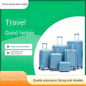 货源厂家直销新款ABS + PC拉杆箱大容量经典潮流商务休闲旅游万能箱包 - Product Image 6