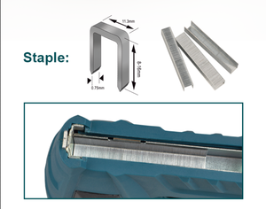 Ligero <span class=keywords><strong>eléctrica</strong></span> de alta potencia de pistola de grapas tapicería engrapadora nueva Durable - Product Image 4