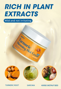Crema <span class=keywords><strong>Dimagrante</strong></span> Biologica alla Curcuma per Bruciare il Grasso Addominale e Snellire la Zona Lombare - Product Image 3