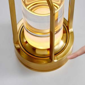 Nordic Style Restaurant Tragbare wiederauf ladbare Outdoor Camping Atmosphäre Schnur lose LED Dimmbare Touch Tisch lampe Nachtlicht - Product Image 6