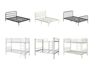 <span class=keywords><strong>Letto</strong></span> a castello doppio in metallo per adulti, all'ingrosso dalla fabbrica, con baldacchino, moderno, per camera da <span class=keywords><strong>letto</strong></span> - Product Image 5