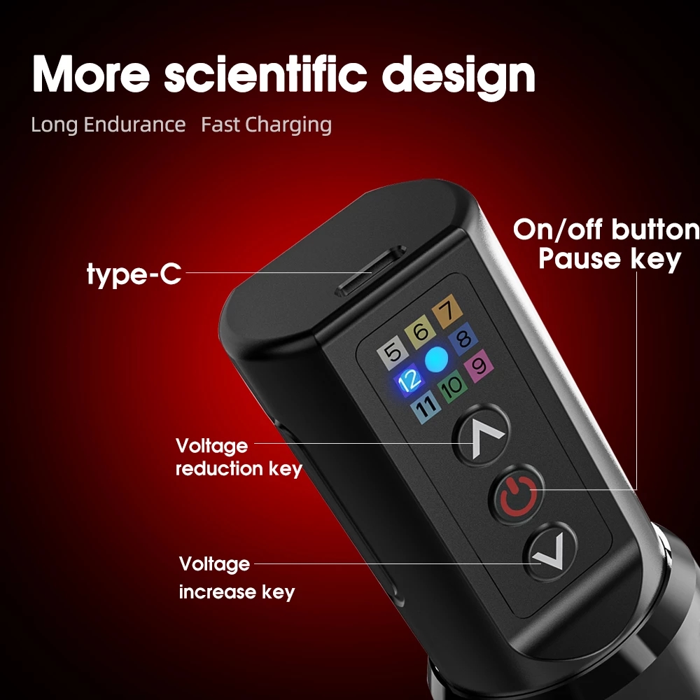 XNET E X O Tattoo Machine - Professional & Powerful Motor