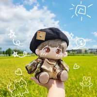 OEM ODM Jouets en peluche personnalisés Personnages mignons du jeu Kpop Idol Anime pour les fans Poupées en peluche les plus populaires Techniques brodées