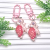 Nouveau Porte-clés Créatif Kawaii Tortue de Dessin Animé, Adorable Animal Marin, Jouets, Pendentif pour Sac à Dos d'Étudiant, Cadeaux
