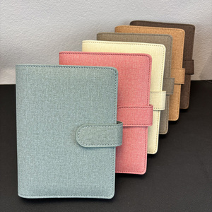 Bán buôn Tài Chính đa chức năng tiền tiết kiệm thiên nhiên Linen ngân sách kế hoạch A6 tiền mặt phong bì ngân sách hệ thống chất kết dính máy tính xách tay bìa - Product Image 3