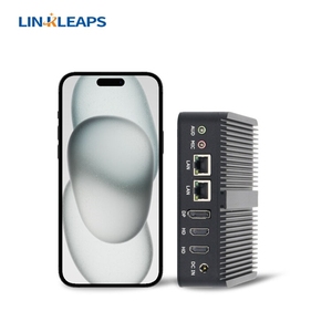 มินิพีซีอุตสาหกรรมขนาดกะทัดรัดยอดนิยม Alder Lake-N N100 Quad Cores 4 เธรด พอร์ต LAN แบบ Dual GbE รองรับจอแสดงผล 3 จอ HD  DDR4 รุ่นใหม่ NPC-A - Product Image 4