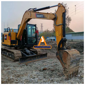 Pelle de construction multifonction SANY SY75C PRO de 7 tonnes avec moteur de pompe à boîte de vitesses Composants de base d'occasion inclus - Product Image 5