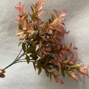 Rama de Vainilla Artificial, Hojas de Plástico Ecológicas de Alta Calidad, Decoraciones Verdes para Interiores y Exteriores de Halloween - Product Image 6