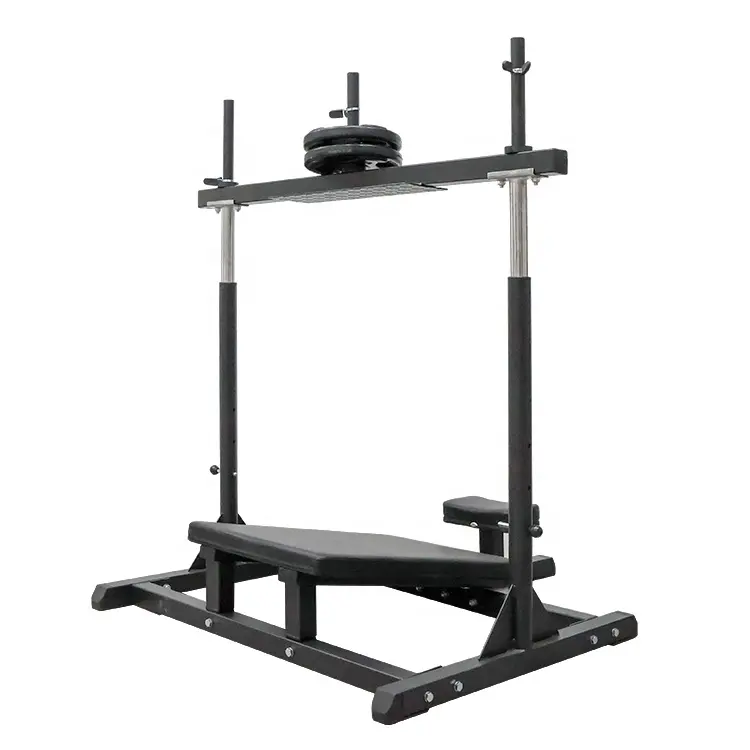 fitness adjustable home vertical leg press strength training machine gym equipment plate loaded