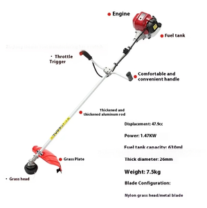 Cisivis <span class=keywords><strong>เครื่อง</strong></span><span class=keywords><strong>ตัด</strong></span><span class=keywords><strong>หญ้า</strong></span>สี่จังหวะอุตสาหกรรม, <span class=keywords><strong>เครื่อง</strong></span><span class=keywords><strong>ตัด</strong></span><span class=keywords><strong>หญ้า</strong></span>ที่จับ<span class=keywords><strong>จักรยาน</strong></span>พร้อมจอบไนล่อนสำหรับตัด<span class=keywords><strong>หญ้า</strong></span>ไฟฟ้า - Product Image 1