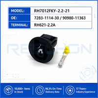 Boîtier de connecteur automobile étanche à 1 broche pour capteur Ford GM, référence 7012FKY-2.2-21, pour réparation de faisceau de câblage