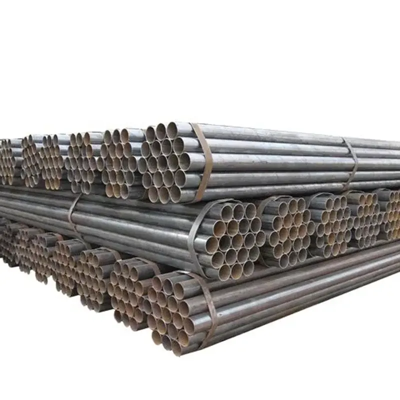 ASTM A501天津正方形長方形中空セクション溶接鋼管チューブ亜鉛メッキ鋼管価格-円形
