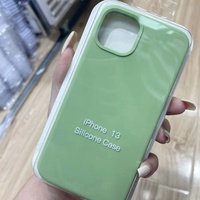 Casing Silikon untuk iPhone dengan Logo, untuk iPhone 11 dan iPhone 12 Pro