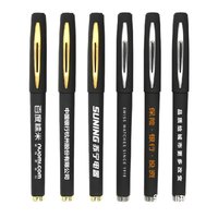 Logo personnalisé bon marché transparent laser pvc crayon en plastique gel étui à stylo noir stylos à bille en plastique promotionnels stylo en plastique