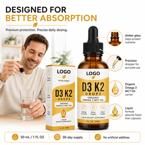 OLLI Gocce Orali Di Vitamina D3 K2 pour Adultes, Complément Nutritionnel Quotidien Pratique pour la Défense Immunitaire et des Os Forts - Product Image 5