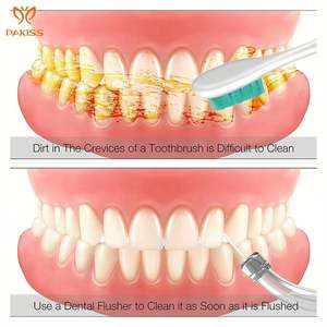 Pakiss hilo Dental de alta calidad palillo de dientes agua Flosser precio mejor limpieza profunda Dental Waterflosser - Product Image 5