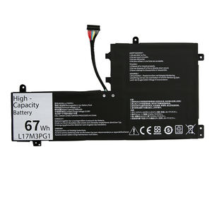 Batería de Repuesto para Portátil L17M3PG1 de 67Wh para Y7000/P Y530 L17C3PG2, Recargable de Iones de Litio, Negra, Polímero de Grado A - Product Image 1