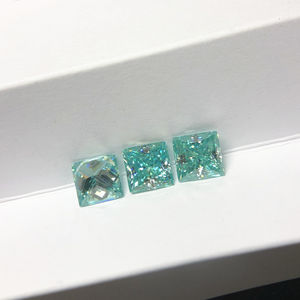 最高品質 VVS1 ラウンド トリリオン スクエア プリンセス オーバル エメラルド ラディアントカット 1ct 2ct 3ct 5ct 天然 アクアマリンブルー モアサナイトダイヤモンド - Product Image 5