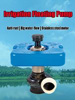 Pompe à eau flottante Futi Big Flow 6 pouces 3,7 kW à haut rendement en acier inoxydable avec moteur électrique AC pour l'irrigation