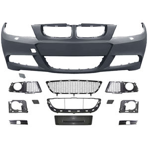 Kit de Carrocería, Parachoques Delantero para <span class=keywords><strong>BMW</strong></span> Serie 3 E90 Modificado a M-Tech 2005-2008 con Estilo de Orificio para Faros Antiniebla - Product Image 4