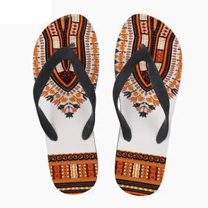 Personalizado verano su propio logotipo Africana estilos de hombre chanclas interior zapatillas de goma que hace la máquina