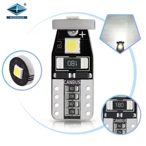 Lampe de plaque d'immatriculation de voiture couleur unique, petites ampoules led intérieures de voiture t10 lumières led 12v - Product Image 3