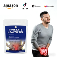 Thé Naturel Bio pour la Santé de la Prostate chez l'Homme – Complément pour Soulager les Urinations Fréquentes, Urgentes et Douloureuses – Favorise le Confort et le Flux Urinaire