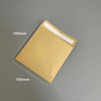 Enveloppe en papier kraft biodégradable et écologique pour emballage express simple, avec fermeture adhésive double face