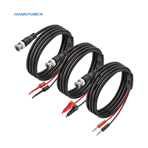 BNC zu Dual 4MM Bananen stecker <span class=keywords><strong>Test</strong></span> leitungs sonde BNC-Kabel für Oszilloskop-Signal generator 1m 1,5 m 2m - Product Image 5